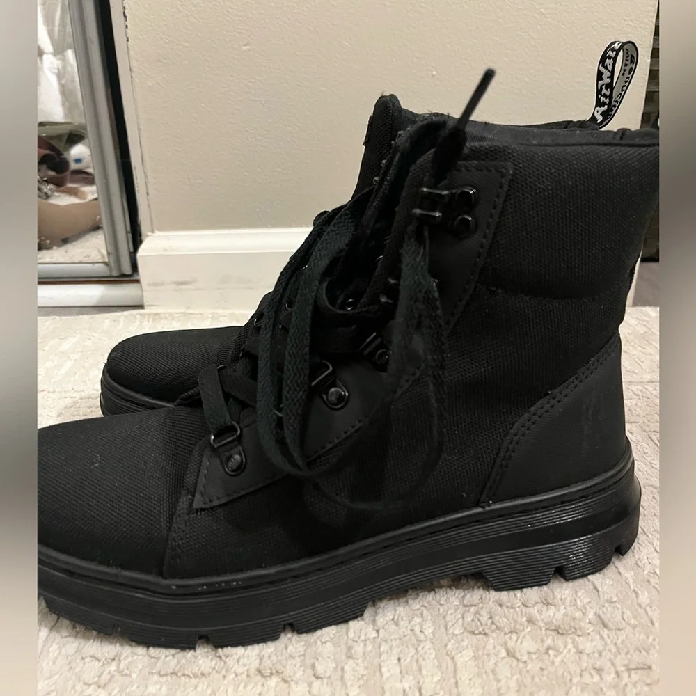 Dr. Martens Black Lace Up Boots - Picture 3 of 9